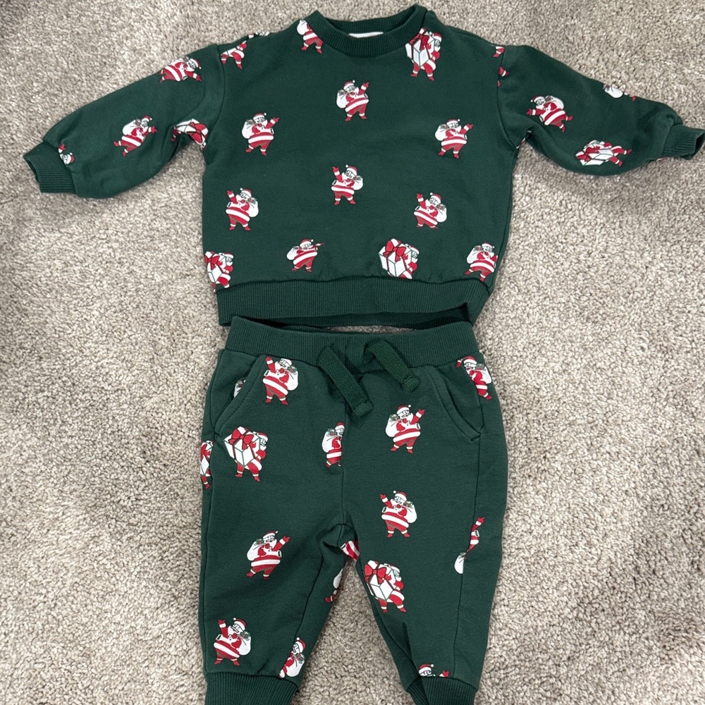 Miles the Label Santa Jogger Set